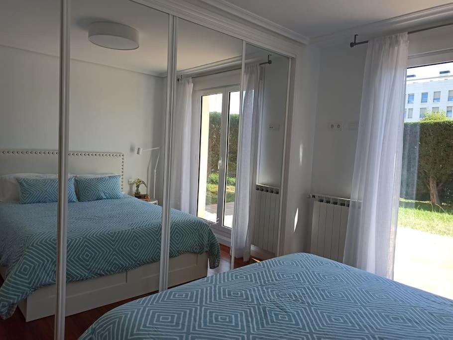 Bajo Con Jardin Privado Apartment Сантандер Екстериор снимка